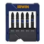 IRWIN® Phillips/Pozi/TORX Impact Screwdriver Pocket Bit Set, 5 Piece additional 1