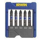 IRWIN® Pozidriv Impact Screwdriver Pocket Bit Set, 5 Piece additional 1