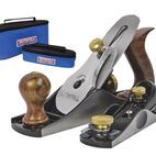 Faithfull No.4 Plane &amp; No.60 1/2 Plane in Canvas Carry Bags additional 1