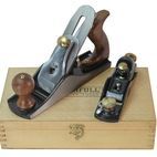 Faithfull No.4 Plane &amp; No.60 1/2 Plane in Wooden Box additional 1