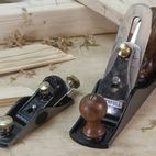 Faithfull No.4 Plane &amp; No.60 1/2 Plane in Wooden Box additional 5
