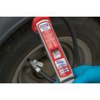 Sealey SA37/94 Professional Tyre Inflator with 2.7m Hose &amp; Clip-On Connector additional 2