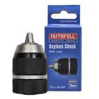 Faithfull Chuck Keyless Impact 13mm Capacity 1/2 x 20 UNF additional 4