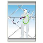 Scan Fall Arrest Lanyard 1.8m  Hook &amp; Connect additional 2