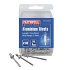 Faithfull Aluminium Rivets additional 5