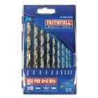 Faithfull Professional HSS Drill Set in Plastic Case additional 2