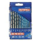 Faithfull Professional HSS Drill Set in Plastic Case additional 1