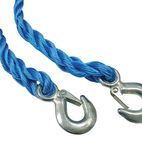 Faithfull Tow Rope 4m Metal Hooks 2 Tonne additional 2