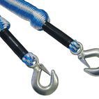 Faithfull Tow Rope Expanding 4m Metal Hooks 3 Tonnes additional 2