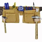 Faithfull Double Tool &amp; Nail Pouch additional 2