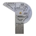 Faithfull Multi Purpose Angle Protractor 100mm (4in) additional 2