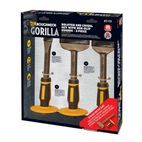 Roughneck Bolster &amp; Chisel Set with Non-Slip Guards, 3 Piece additional 2