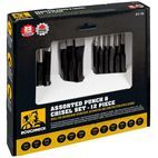 Roughneck Punch &amp; Chisel Set 12 Piece additional 2