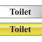 Scan Bathroom Sign 200 x 50mm additional 3