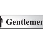 Scan Sign: Gentlemen Bathroom additional 2