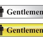 Scan Sign: Gentlemen Bathroom additional 3