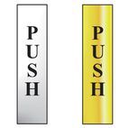 Scan Sign: Push (Vertical) additional 3