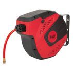 Sealey SA821 Air Hose Reel Auto Rewind Control 10m &amp;#8709;8mm ID - PU Hose additional 2
