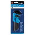 BlueSpot Tools Long Arm Ball End TORX Key Set of 9 (TX10-TX50) additional 3