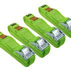 Faithfull Cam Buckle Tie-Downs 5m x 25mm, 4 Piece additional 1