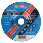 Faithfull Depressed Centre Metal Grinding Disc additional 4