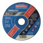 Faithfull Depressed Centre Metal Grinding Disc additional 6