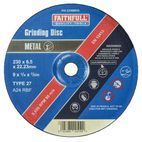 Faithfull Depressed Centre Metal Grinding Disc additional 2