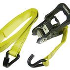 Faithfull Ratchet Tie-Downs J-Hook 5m x 32mm Breaking Strain 1320kg/daN 2 Piece additional 2