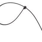ForgeFix Heavy-Duty Black Cable Tie – Multi-Purpose Cable Management Fastener additional 12
