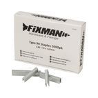 Fixman Type 90 Staples 5000pk 5.80 x 10 x 1.25mm additional 1