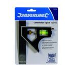 Silverline Combination Square 150mm additional 6