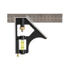 Silverline Combination Square 150mm additional 2