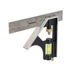Silverline Combination Square 150mm additional 3