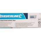 Silverline Deep Impact Socket Set 1/2" Drive 6pt Metric 10pce 10 - 22mm additional 8