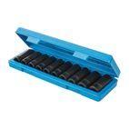 Silverline Deep Impact Socket Set 1/2" Drive 6pt Metric 10pce 10 - 22mm additional 1