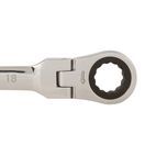Silverline Flexible Head Ratchet Spanner 18mm additional 5