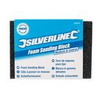 Silverline Foam Sanding Block Medium &amp; Coarse additional 2