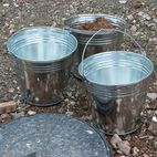 Silverline Galvanised Bucket 3pk 14Ltr additional 7
