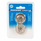 Silverline Magnetic Hooks 2pk 35mm additional 2