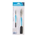 Silverline Plasterers Leaf &amp; Square Set 2pce 8 x 192mm &amp; 26 x 254mm additional 5