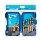 Silverline Titanium-Coated HSS Drill Bit Set 17pce 1 - 9mm additional 2