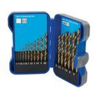 Silverline Titanium-Coated HSS Drill Bit Set 17pce 1 - 9mm additional 1