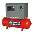 Sealey SAC2203BLN Compressor 200ltr Belt Drive 3hp with Cast Cylinders Low Noise additional 2