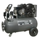 Sealey SAC3103B Compressor 100ltr Belt Drive 3hp with Front Control Panel additional 8