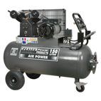 Sealey SAC3153B Compressor 150ltr Belt Drive 3hp with Front Control Panel additional 1