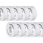 Faithfull P.T.F.E Tape 12mm x 12m White (Pack 10) additional 6