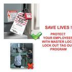 Master Lock Non-Conductive Lockout Padlock additional 9