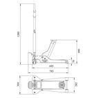 Bahco BH12000 Extra Low Jack 2T additional 3