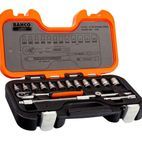 Bahco S160 1/4in Drive Socket Set, 16 Piece additional 2