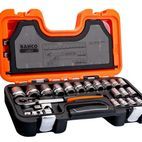 Bahco S240 1/2in Drive Socket Set, 24 Piece additional 2